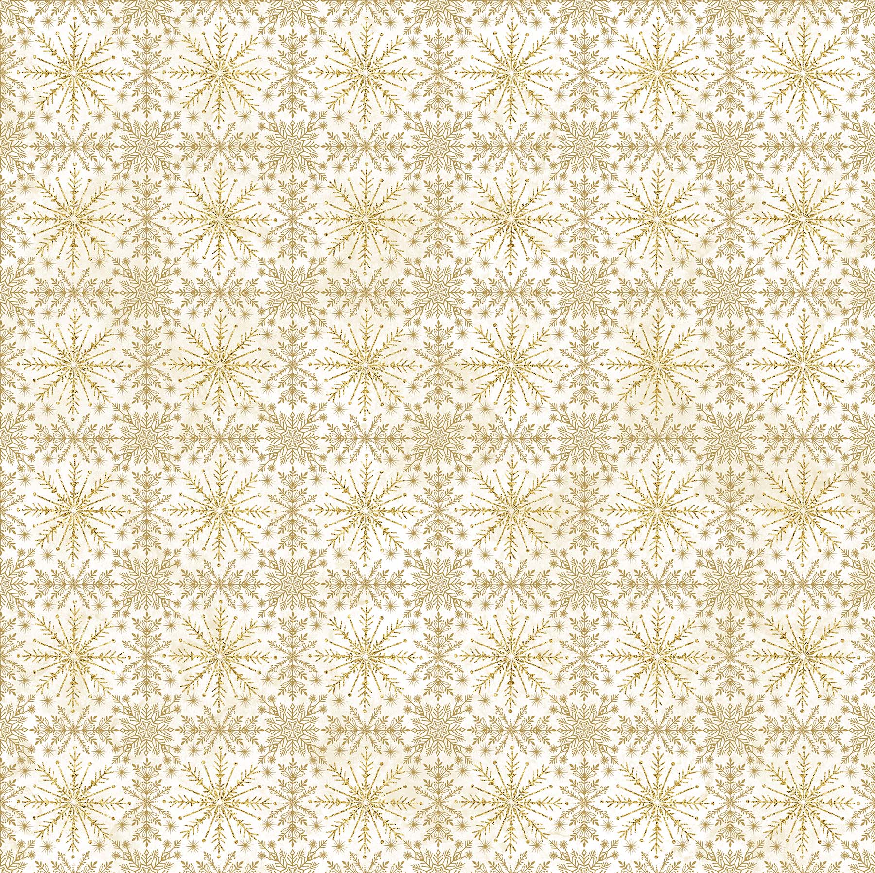 Stonehedge Christmas Joy Gold Snowflakes