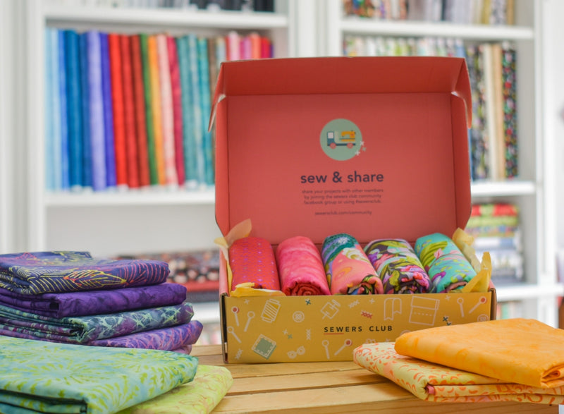 Celebrating One Year of Our Stash Builder Fabric Subscription Box!
