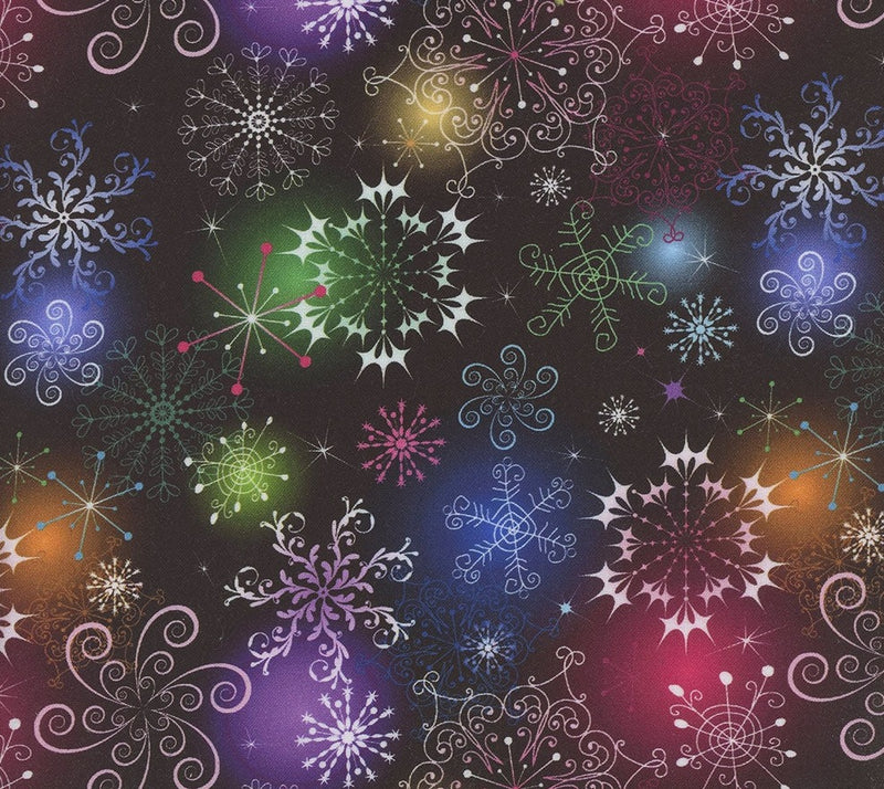 Christmas Rainbow Snowflakes - Multi Snowflakes