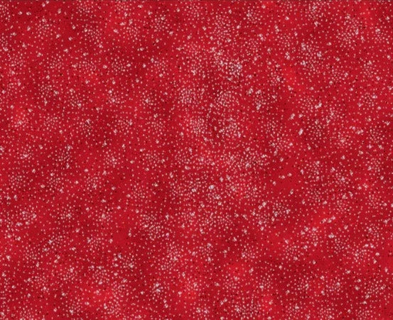 Frosty Snowflake - Red/Silver Sprinkle