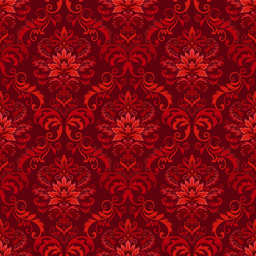 Holly Berry Park  - Red Damask Mini