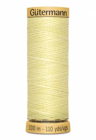 Gütermann Cotton 50 - 100m  #1370 Solid Light Yellow