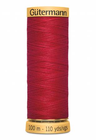 Gütermann Cotton 50 - 100m #4880 Solid Bright Red
