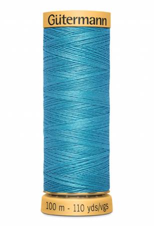 Gütermann Cotton 50 - 100m #7532 Solid Blue Bead