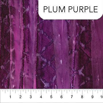 Brush Strokes - Plum Purple