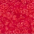 Garden Spirit - Lipstick Red Floral
