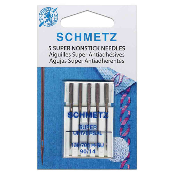 SCHMETZ #4503 Super Non Stick Needles Carded - 90/14 - 5 count