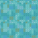 Hampton Court - Mint Trellis