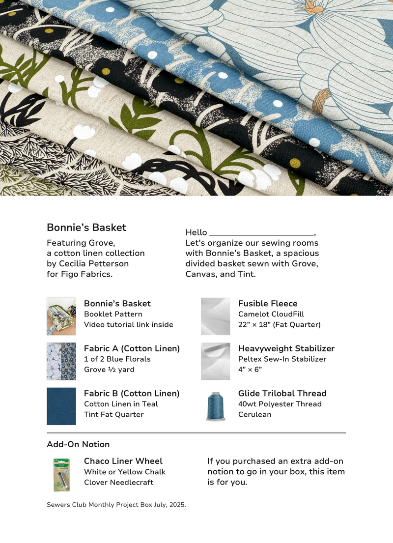 Bonnie's Basket Kit