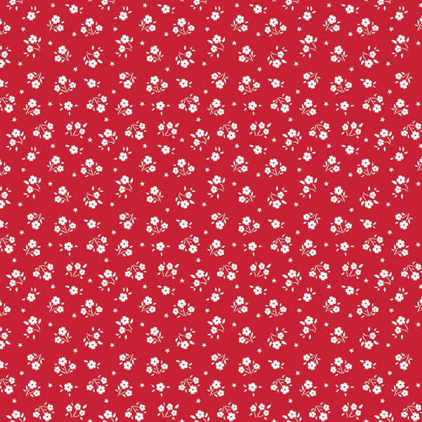 American Beauty - Ditsy Floral Red
