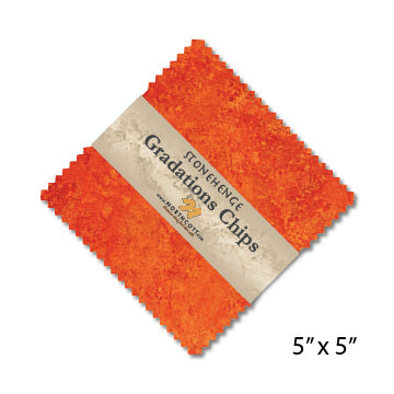 Stonehenge Gradations Chips - Sunglow 42 pieces