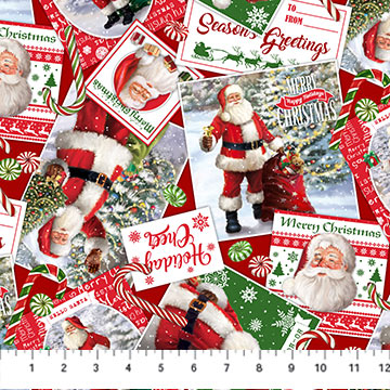 Letters To Santa - Red Multi Postcards