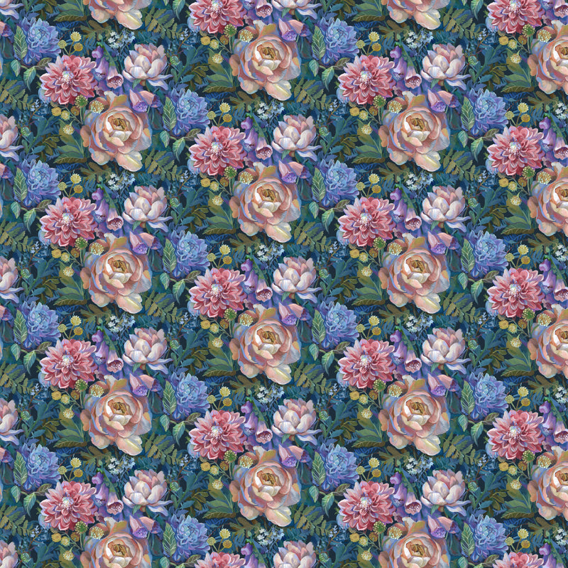 Elegance - Navy Multi Floral