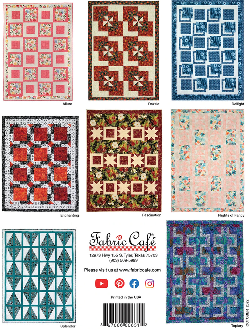 Fabric Cafe The Magic of 3- Yard Quilts