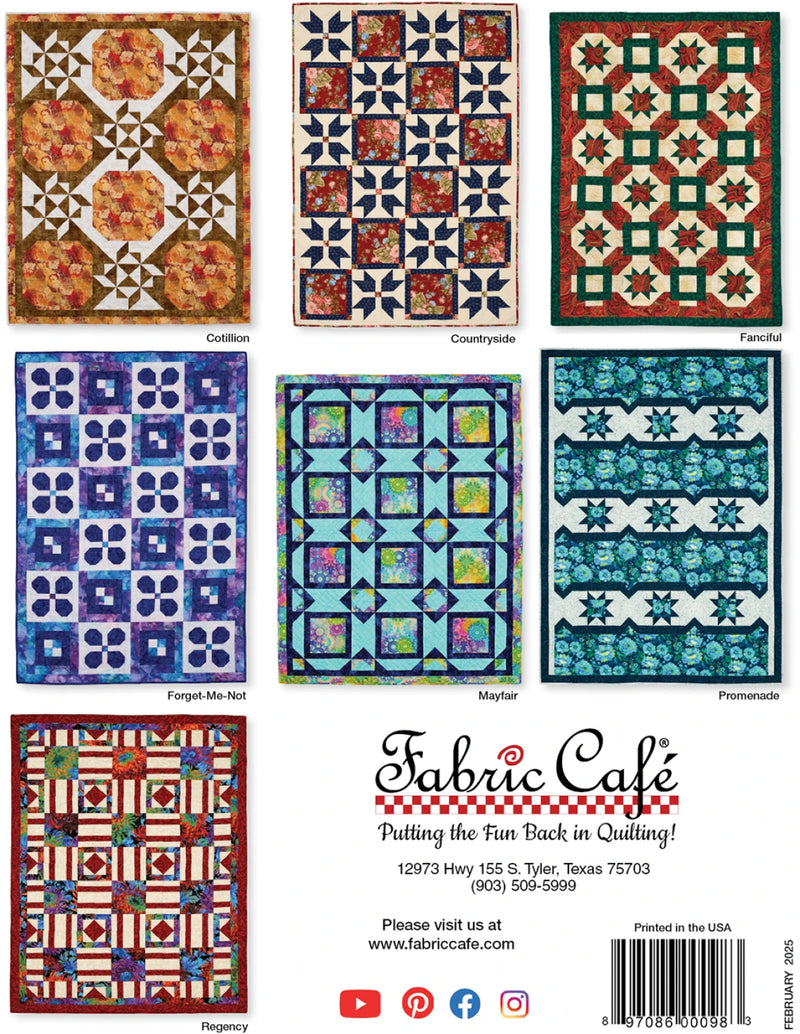 Fabric Cafe Make It Home with 3 - Yard Quilts