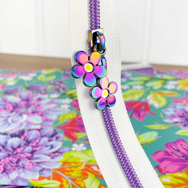 Rainbow Flower Pulls for