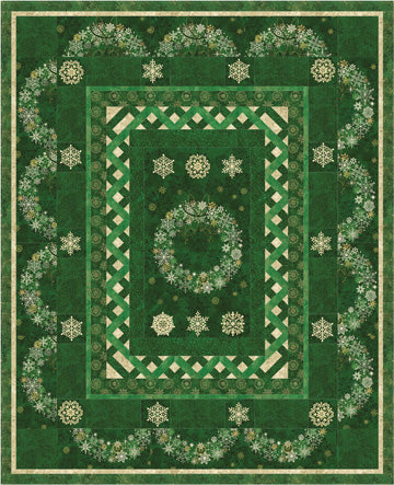 Holiday Garland Quilt Pattern