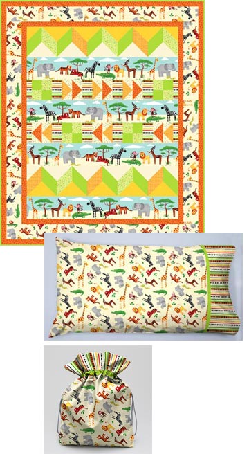 Zigzag Zoo Quilt Pattern