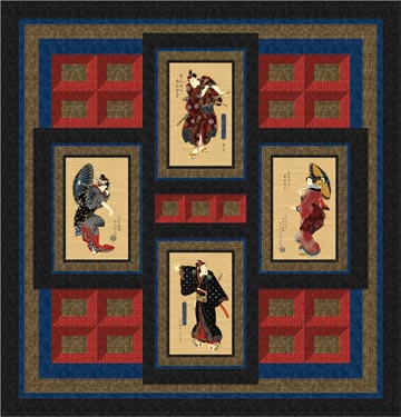 Bushido Quilt Pattern