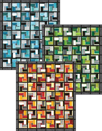 Crazed Tiles Quilt Pattern