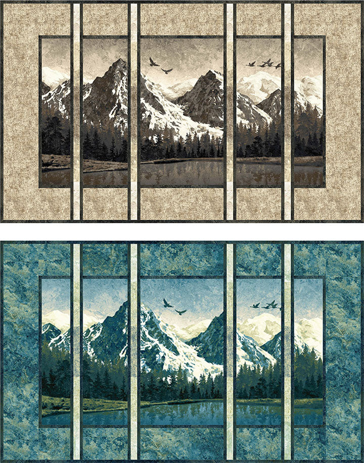 Mountain View Quilt Pattern