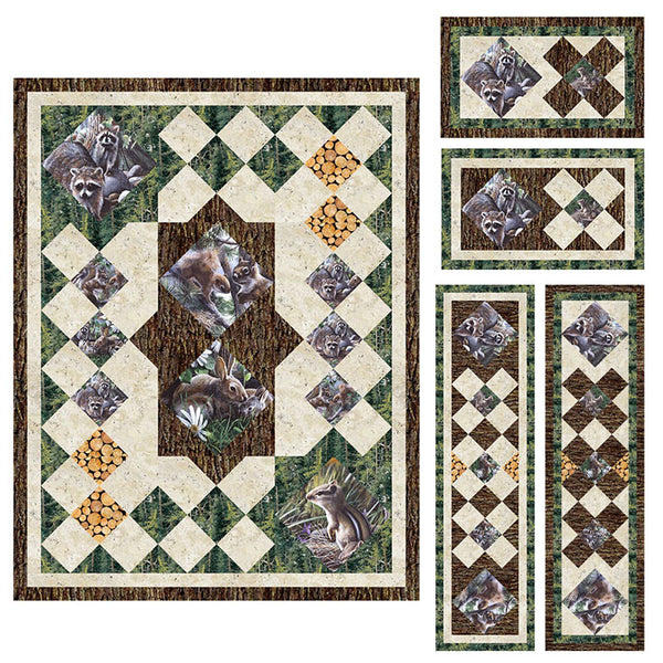 The Glen Wall Hanging and Table Set Pattern