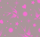 Tula Pink Neon True Colors - Neon Fairy Flakes Mystic