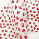 Mushroom Clear TPU Vinyl - 1/2 yard 52" width