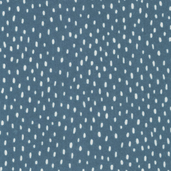 Cozy Cotton Flannel Over The Moon- Blueberry