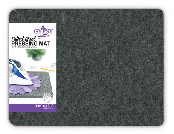 The Gypsy Quilter Felted Wool Pressing Mat 14-1/3in x 18-7/8in