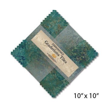 Stonehenge Gradations Tiles - Oxidized Copper 42 pieces