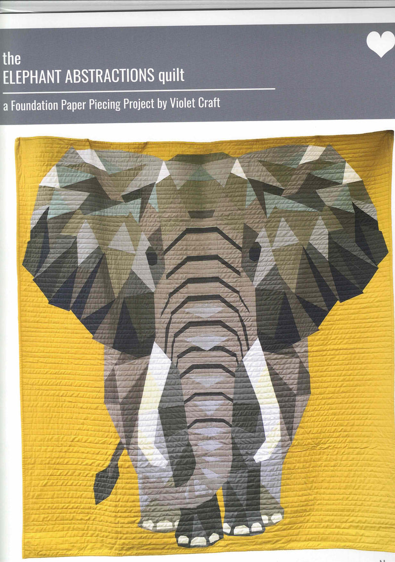 The Elephant Abstractions Quilt Pattern
