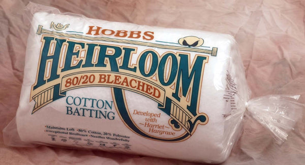 Batting Hobbs Heirloom Premium Bleached Cotton Blend 120in x 120in