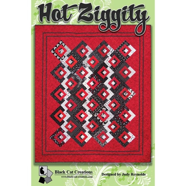 Hot Ziggity Quilt Pattern