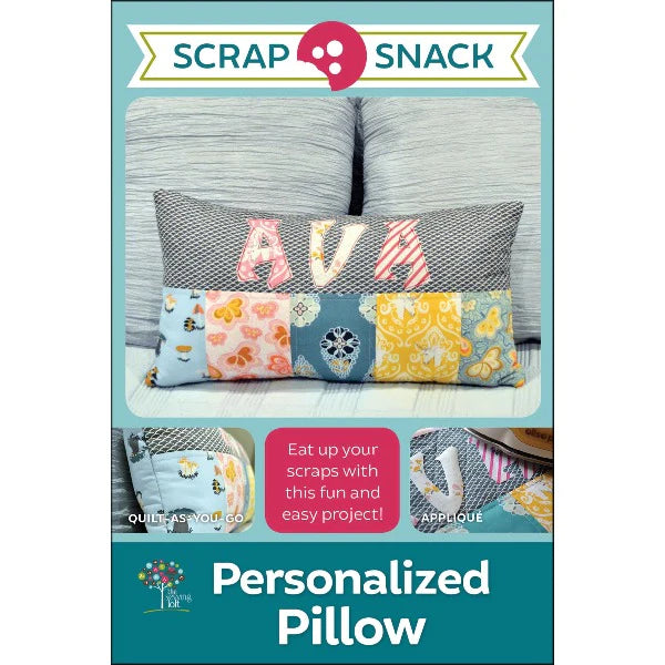 Scrap Snack Personalized Pillow Pattern