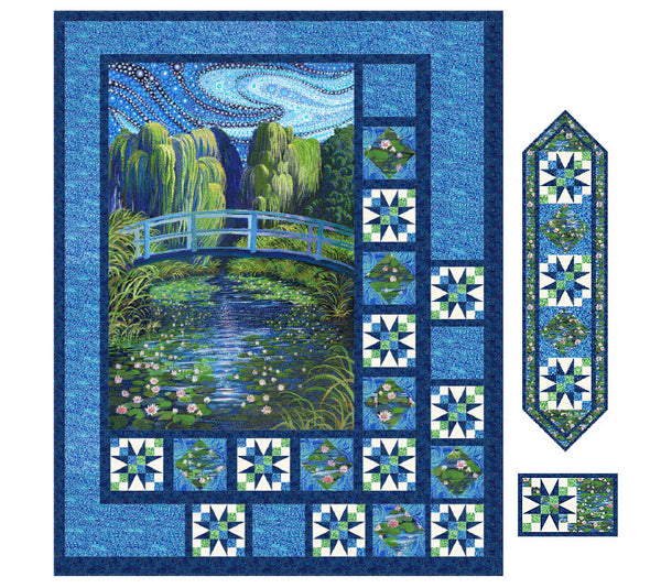 Water Lilies Quilt Pattern