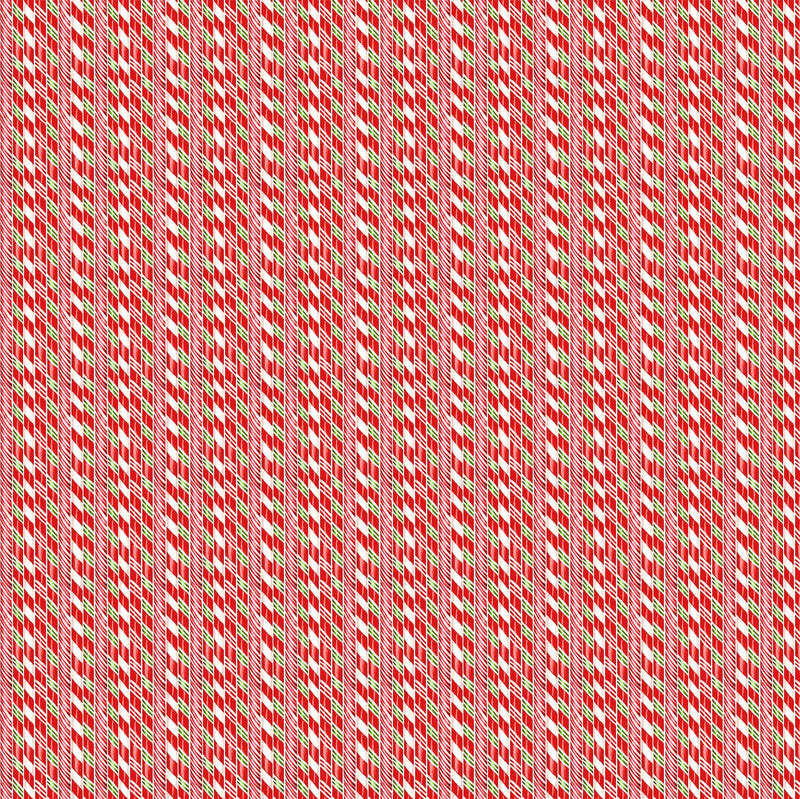 Peppermint Candy - Candy Cane Stripe