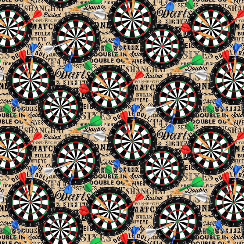 The Cave - Beige Dartboards