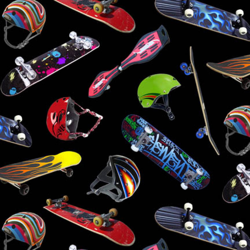 Sports Collection - Skateboarding Black