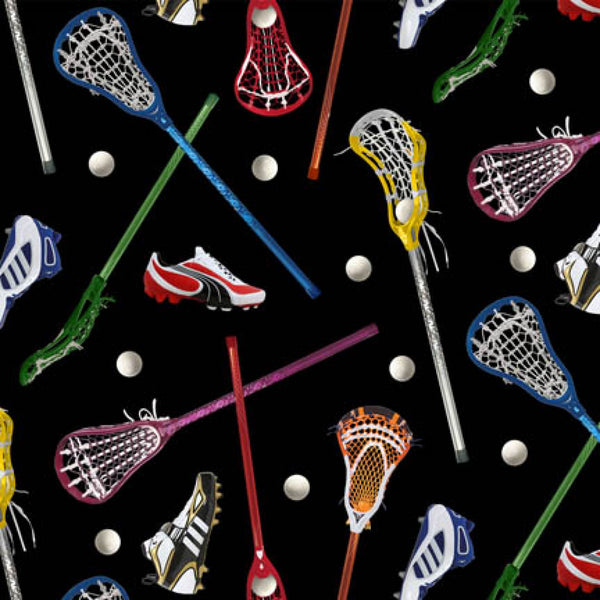 Sports Collection - Lacrosse Black