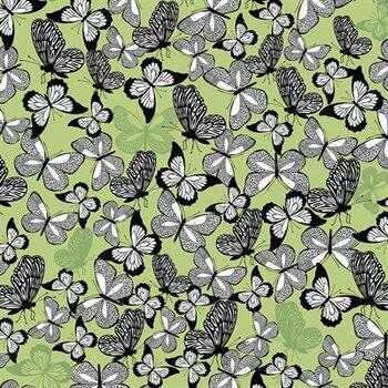 Flying Around - Lime Butterfly Toss