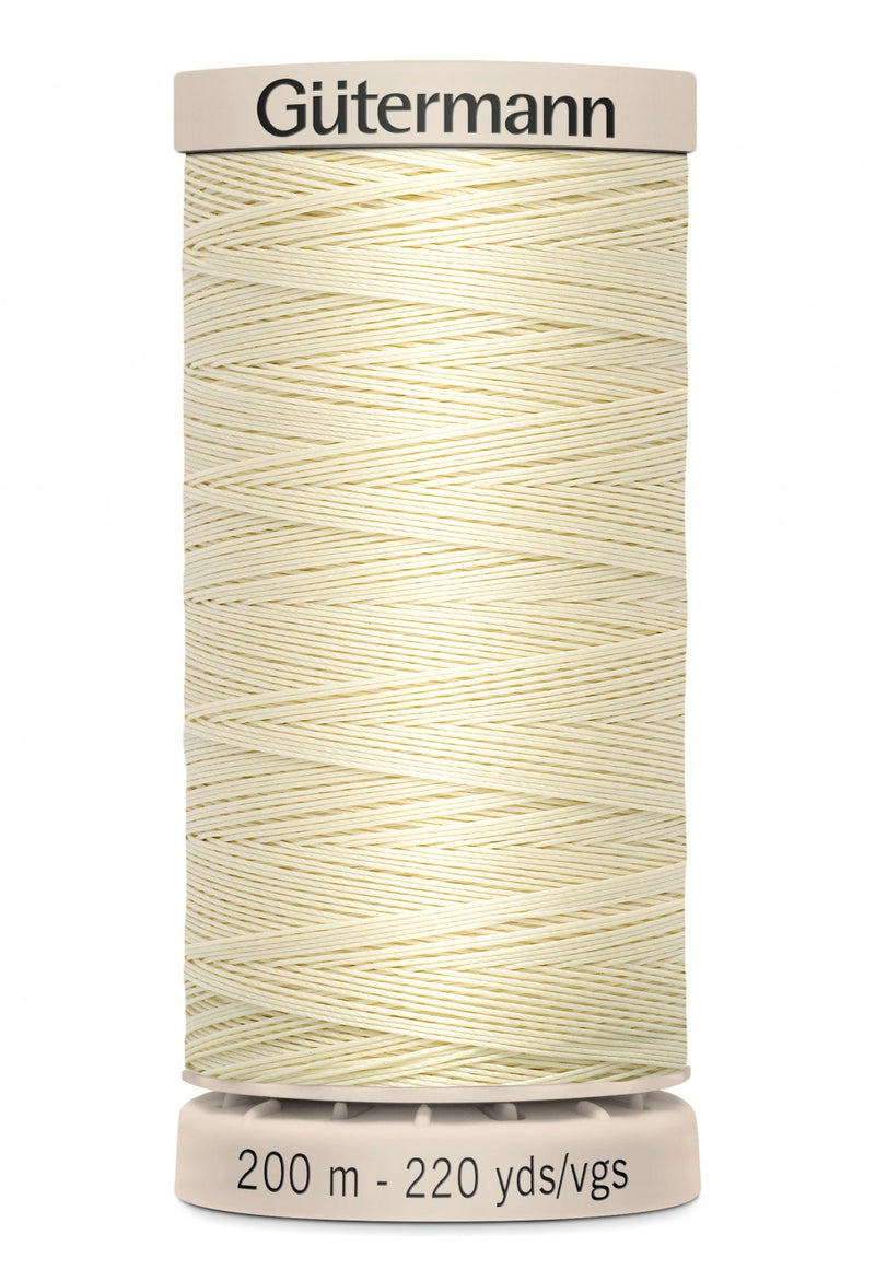 Gütermann Hand Quilting Cotton Thread 200m/219yds Light Pearl