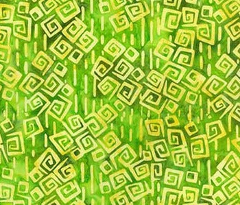 Quilter's Guide To The Galaxy - Citrus Green Squares