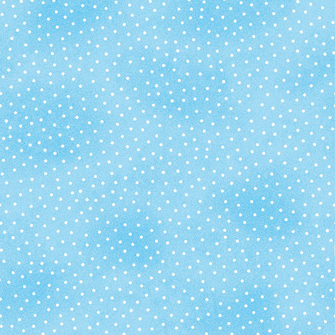 Comfy Flannels - Light Blue Microdot
