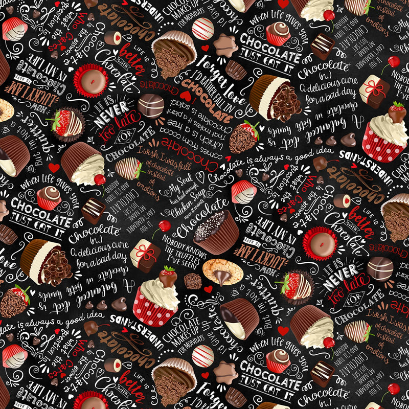 Chocolate Love - Chocolate Lover Text