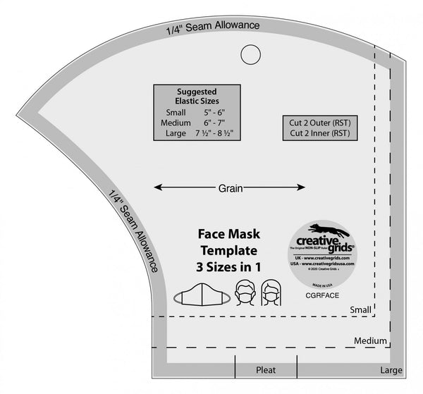 Creative Grids Face Mask Template 3 Sizes in 1 creative-grids-face-mask-template-3-sizes-in-1
