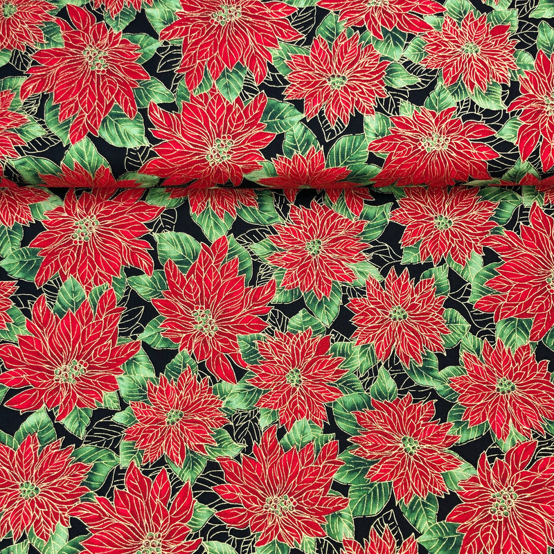 Holiday - Metallic Flowers