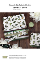 Snap and Go Fabric Clutch Pattern