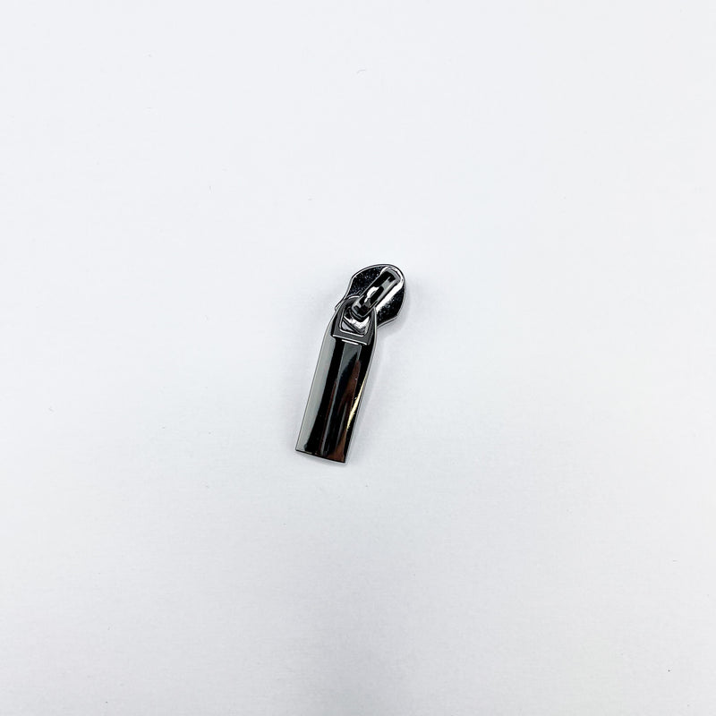 #5 Zipper Pull - Gunmetal Bar