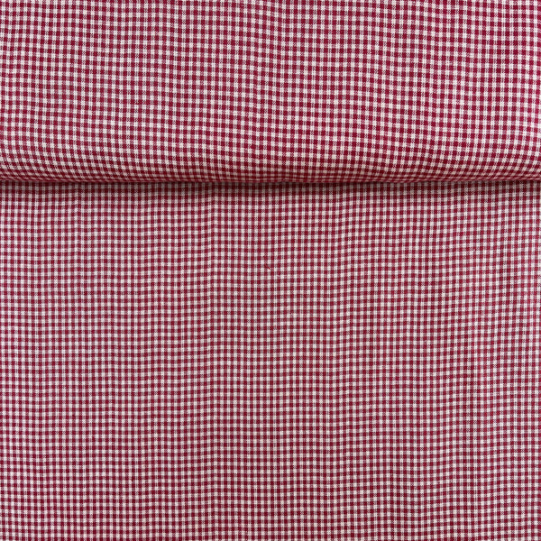 Rustic Woven - Red Check